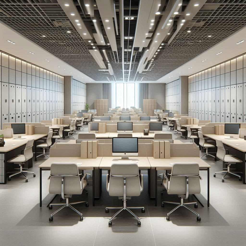 财务部门为写字楼办公午间休息安排应对办公区局部施工时该设置哪些复核点